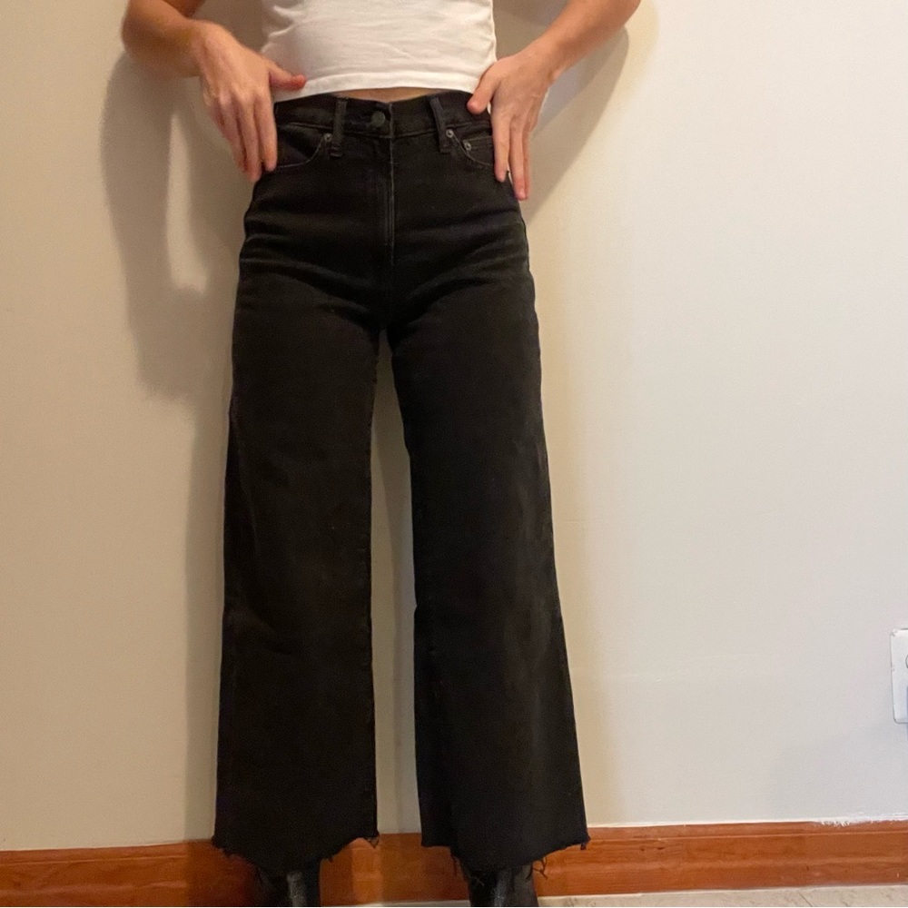 GAP WIDE LEG SKY HIGH JEANS